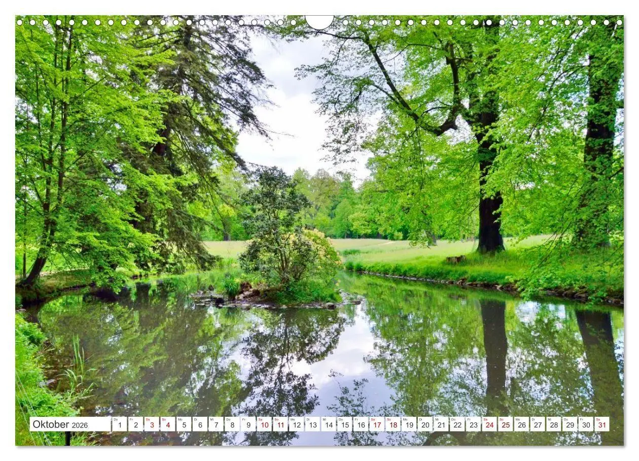 Bild: 9783516714357 | Fürst-Pückler-Park und Schloss - Bad Muskau (Wandkalender 2026 DIN...
