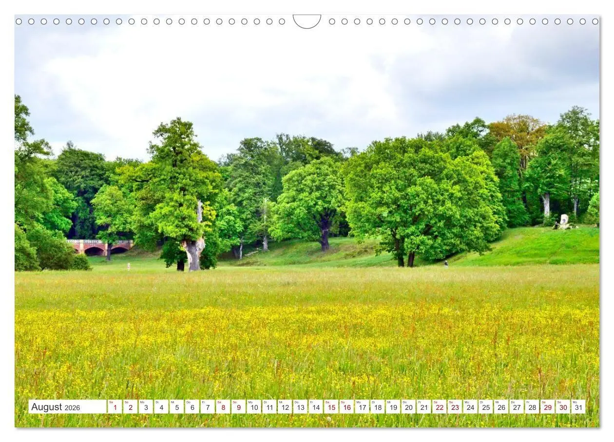 Bild: 9783516714357 | Fürst-Pückler-Park und Schloss - Bad Muskau (Wandkalender 2026 DIN...