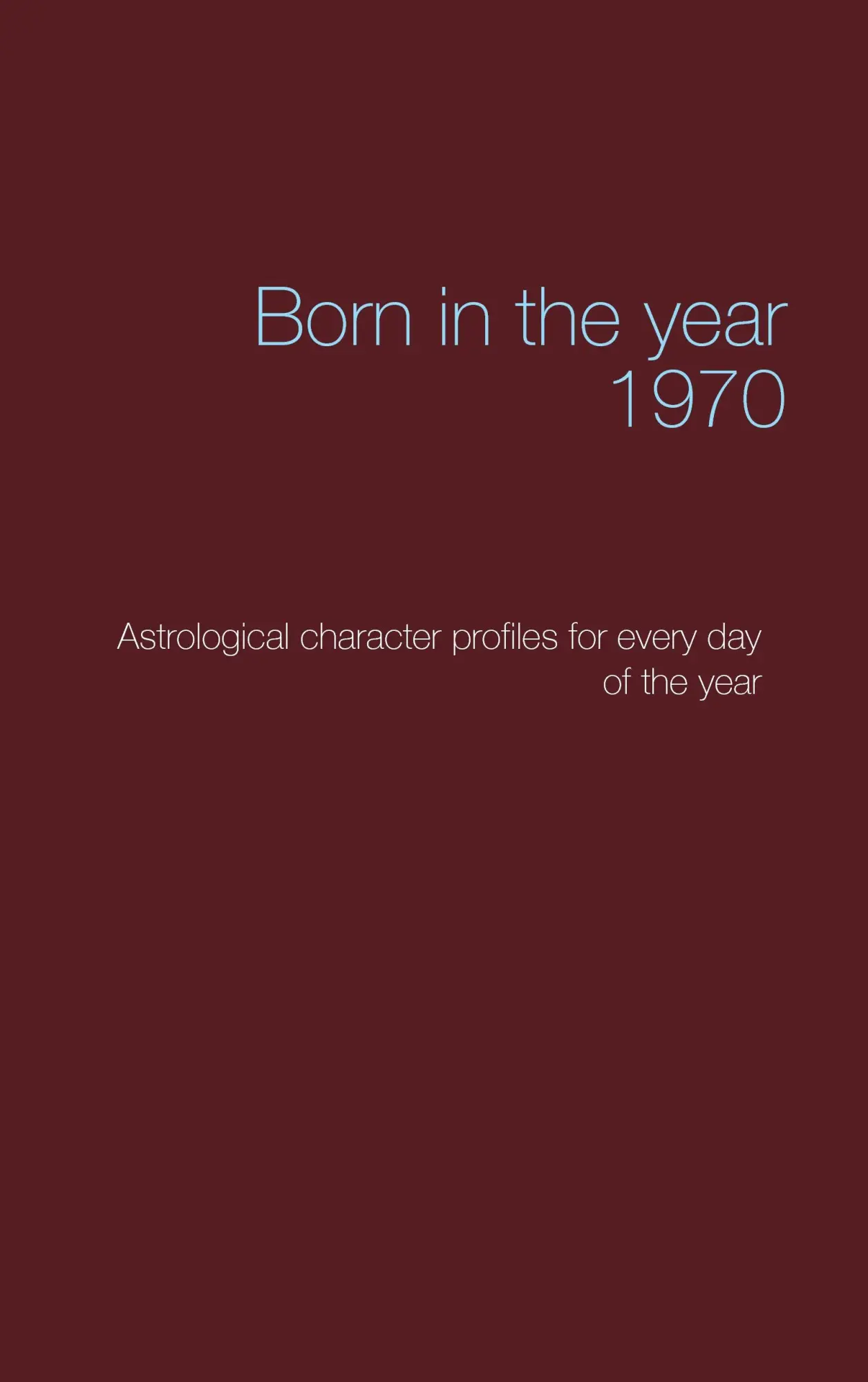 Cover: 9783744894357 | Born in the year 1970 | Christoph Däppen | Taschenbuch | 132 S. | 2017