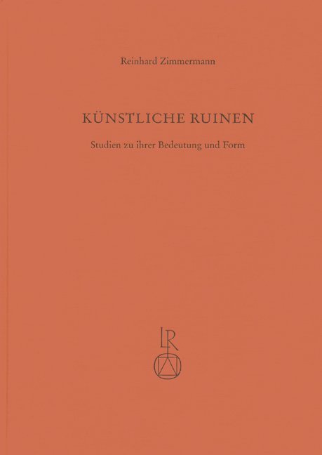 Cover: 9783882264357 | Künstliche Ruinen | Studien zu ihrer Bedeutung und Form | Zimmermann