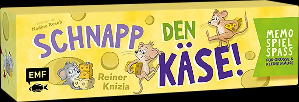 Cover: 4260478344457 | Schnapp den Käse! | Reiner Knizia | Spiel | 36 S. | Deutsch | 2026