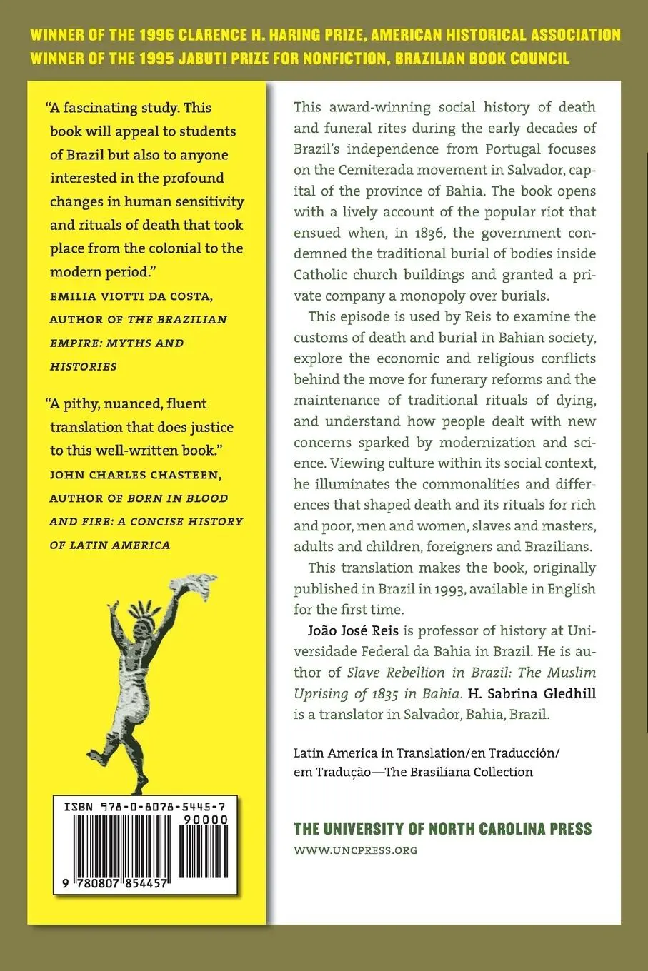 Rückseite: 9780807854457 | Death Is a Festival | João José Reis | Taschenbuch | Englisch | 2003