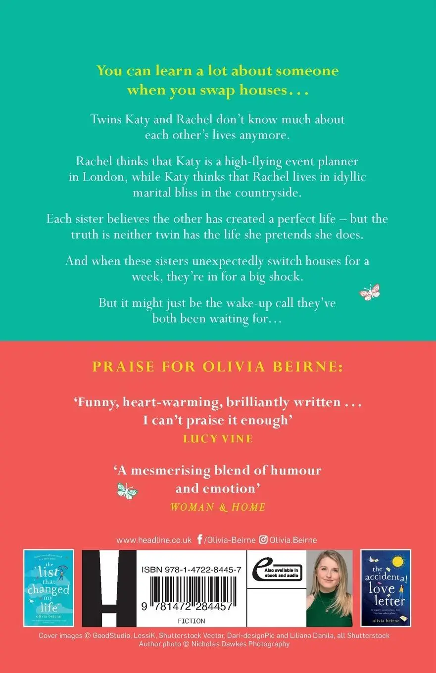 Rückseite: 9781472284457 | House Swap | 'The definition of an uplifting book' | Olivia Beirne