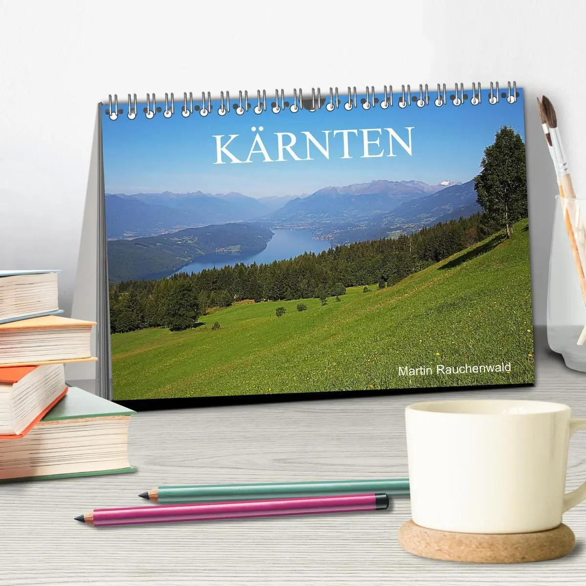Bild: 9783457474457 | Kärnten (Tischkalender 2026 DIN A5 quer), CALVENDO Monatskalender
