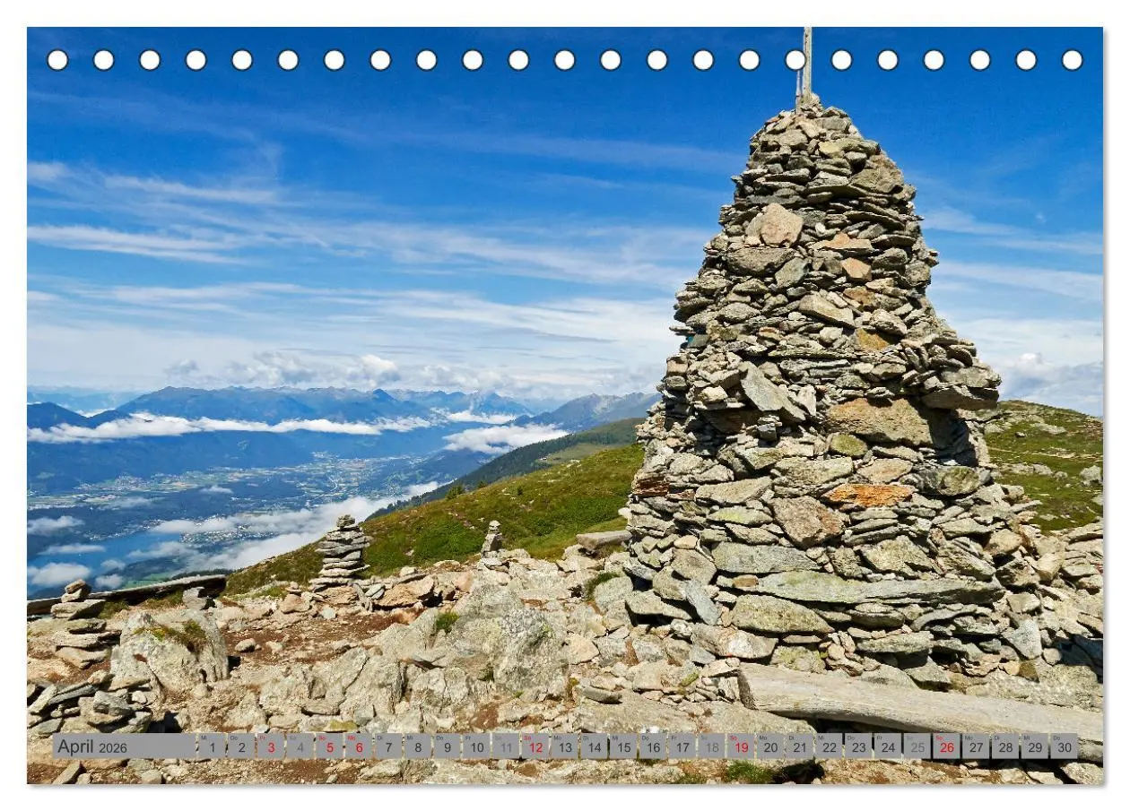 Bild: 9783457474457 | Kärnten (Tischkalender 2026 DIN A5 quer), CALVENDO Monatskalender