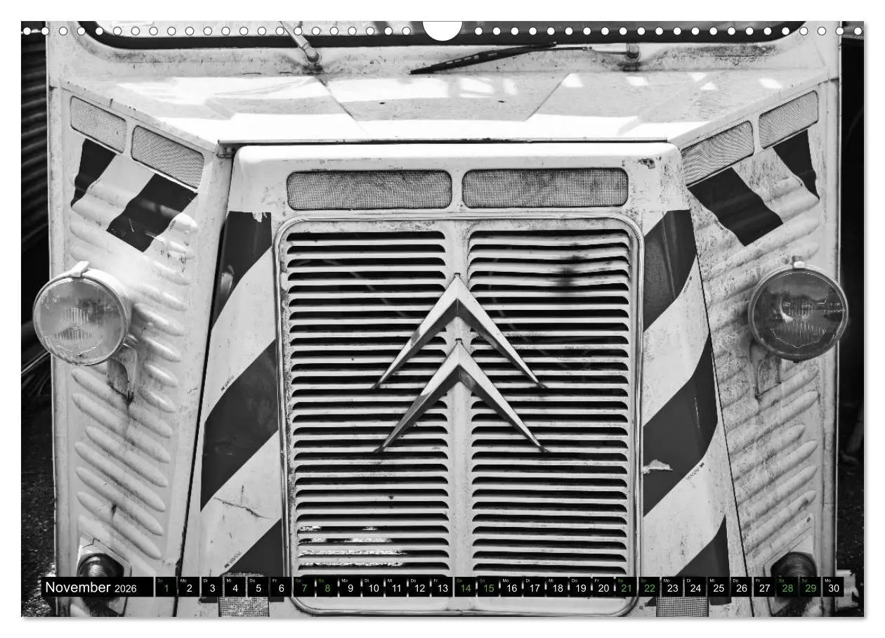 Bild: 9783457784457 | Citroën HY eine Legende in Schwarzweiß (Wandkalender 2026 DIN A3...