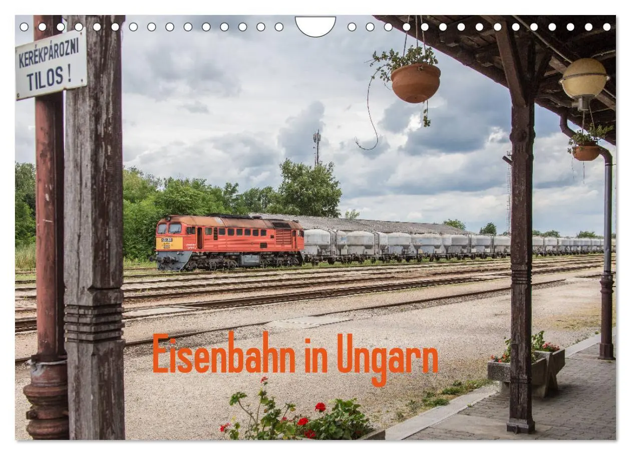 Cover: 9783457854457 | Eisenbahn in Ungarn (Wandkalender 2026 DIN A4 quer), CALVENDO...