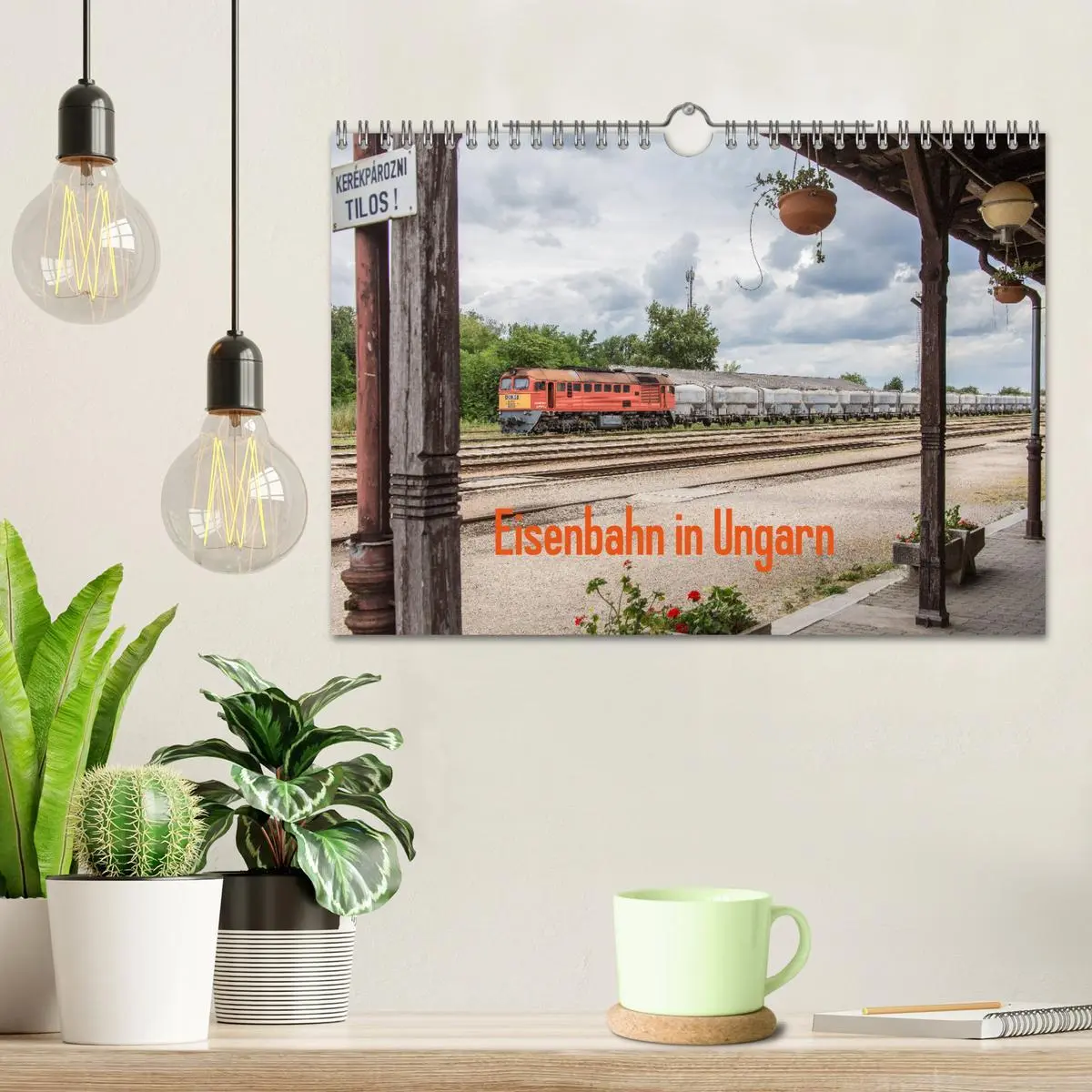 Bild: 9783457854457 | Eisenbahn in Ungarn (Wandkalender 2026 DIN A4 quer), CALVENDO...