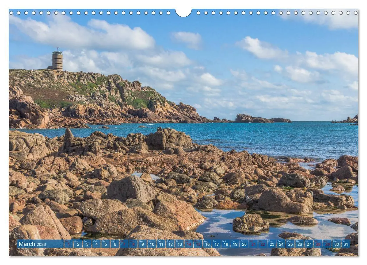 Bild: 9783516564457 | JERSEY THE CHANNEL ISLAND (Wall Calendar 2026 DIN A3 landscape),...