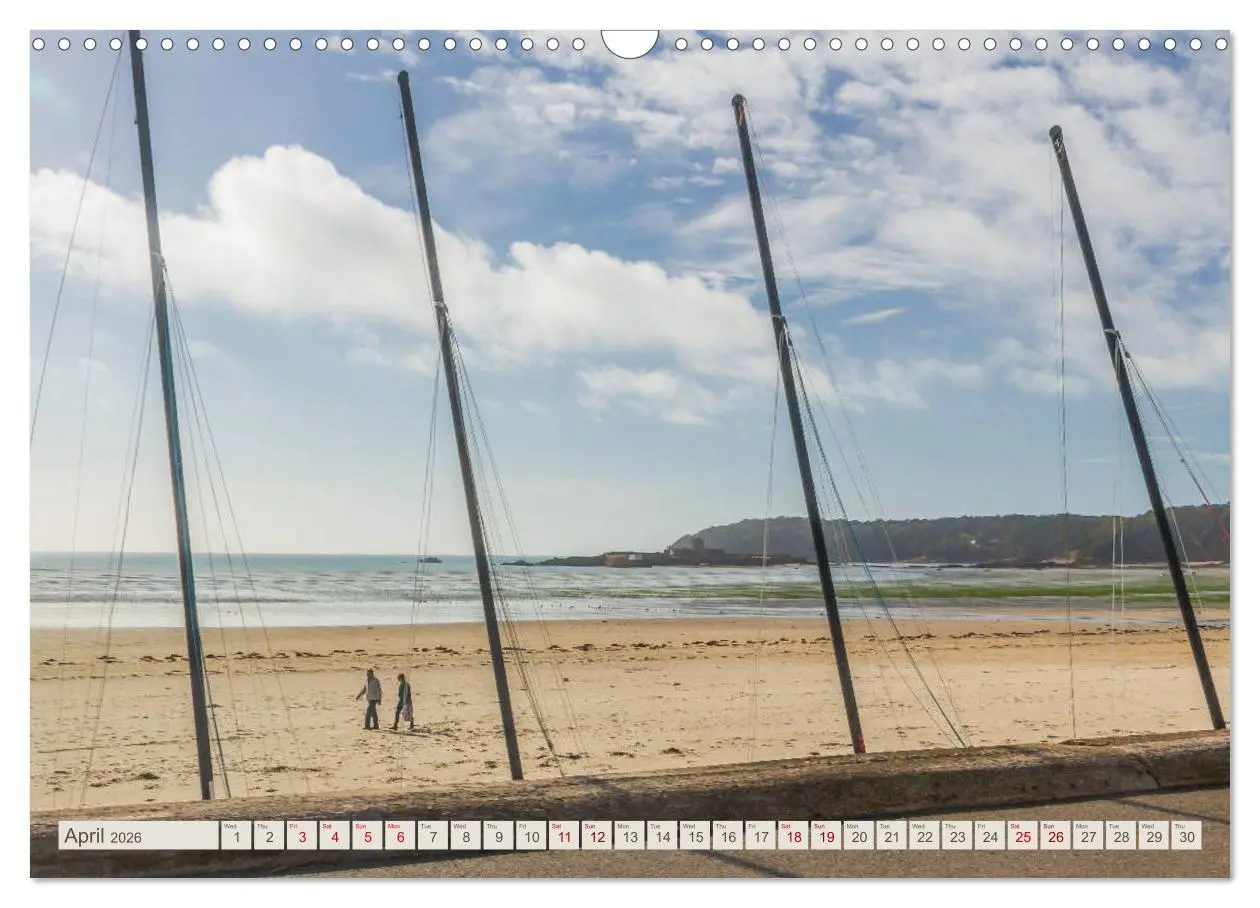 Bild: 9783516564457 | JERSEY THE CHANNEL ISLAND (Wall Calendar 2026 DIN A3 landscape),...