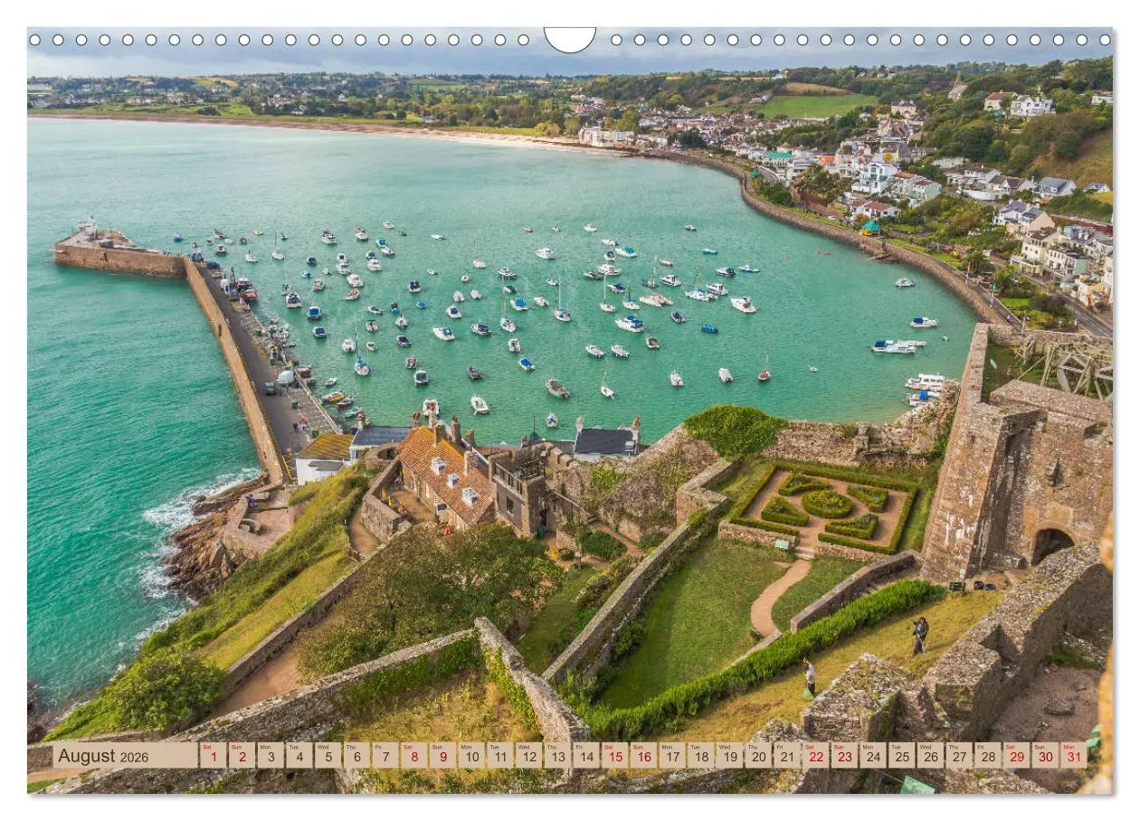 Bild: 9783516564457 | JERSEY THE CHANNEL ISLAND (Wall Calendar 2026 DIN A3 landscape),...