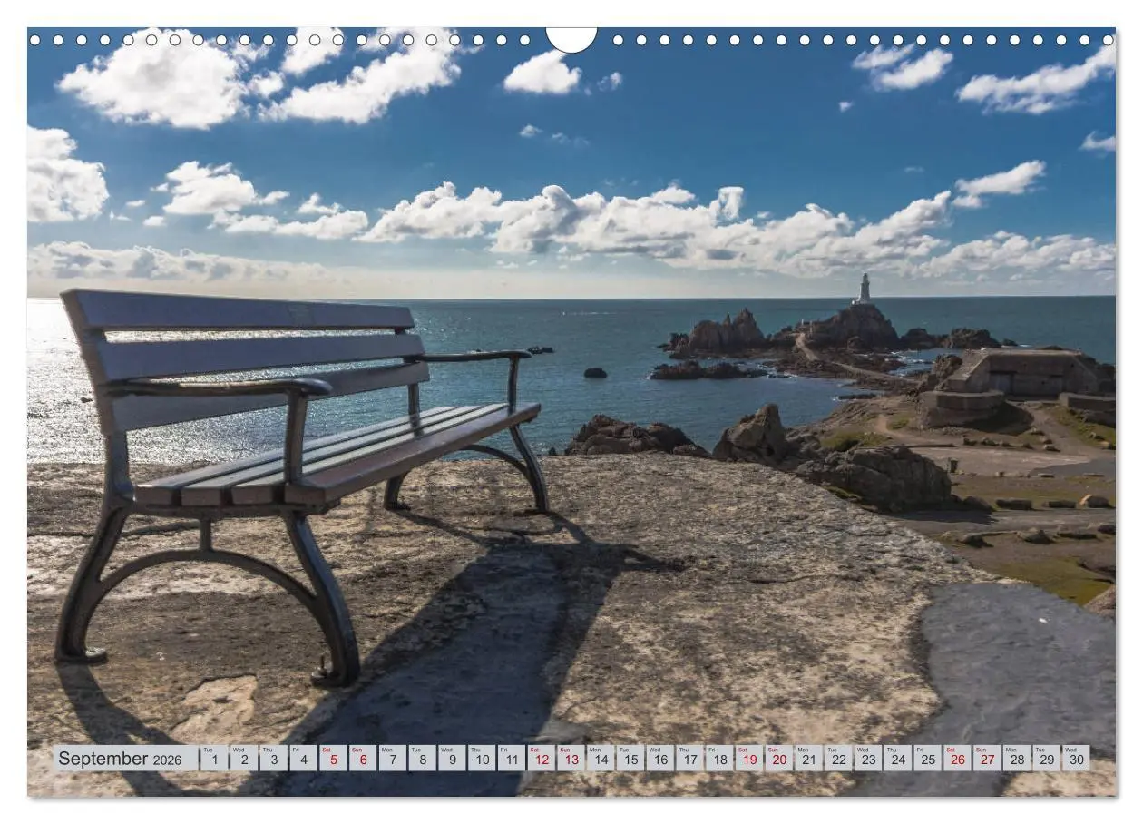 Bild: 9783516564457 | JERSEY THE CHANNEL ISLAND (Wall Calendar 2026 DIN A3 landscape),...