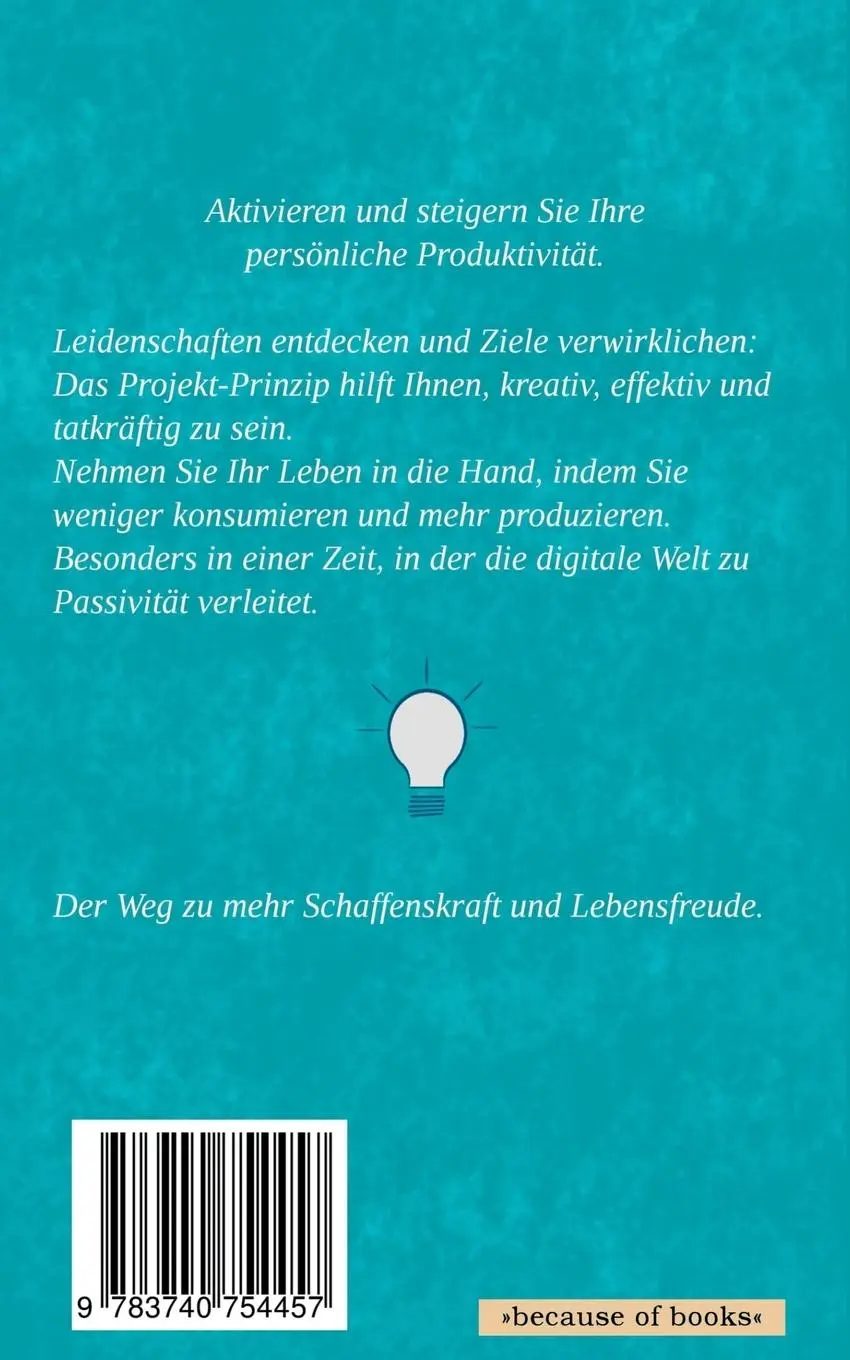 Rückseite: 9783740754457 | Das Projekt-Prinzip: einfach. effektiv. produktiv. | Mina Homann