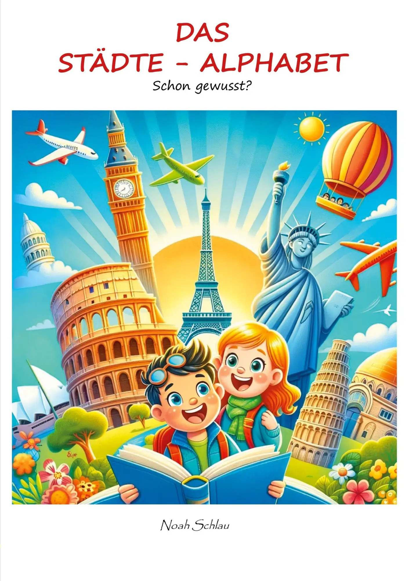 Cover: 9783759734457 | Das Städte-Alphabet | Schon gewusst? | Noah Schlau | Taschenbuch