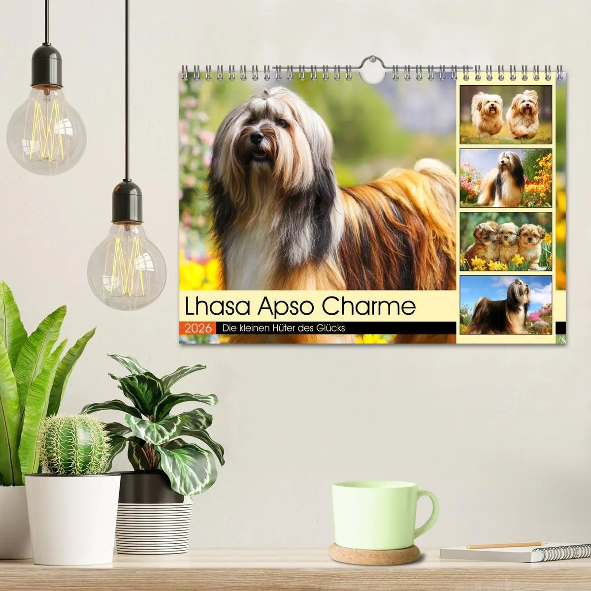 Bild: 9783457774557 | Lhasa Apso Charme. Die kleinen Hüter des Glücks (Wandkalender 2026...