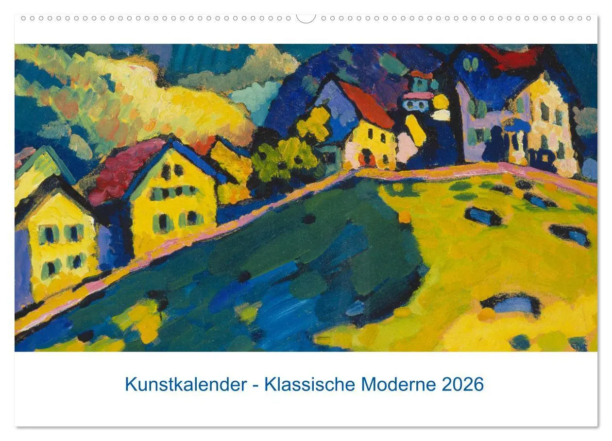 Cover: 9783457844557 | Klassische Moderne 2026 - Mit Kunst durchs Jahr (Wandkalender 2026...