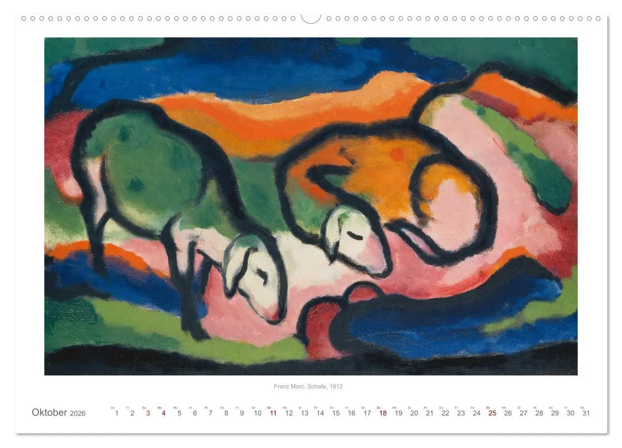 Bild: 9783457844557 | Klassische Moderne 2026 - Mit Kunst durchs Jahr (Wandkalender 2026...