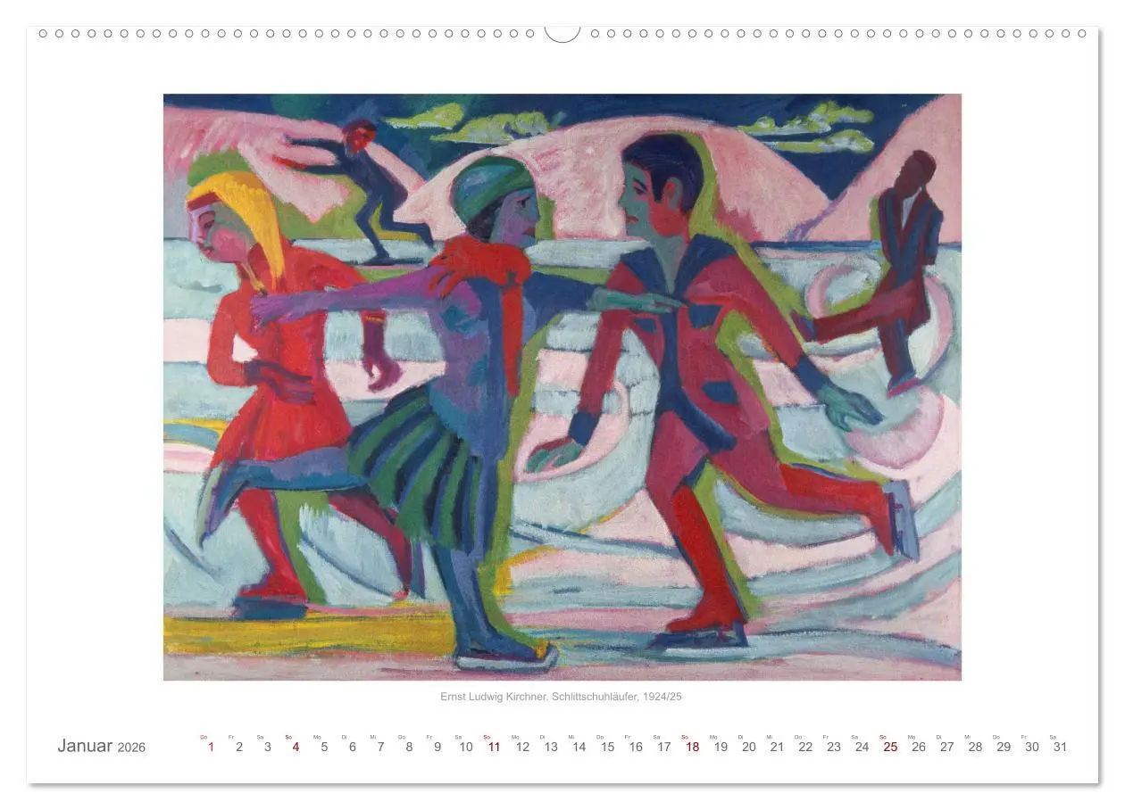 Bild: 9783457844557 | Klassische Moderne 2026 - Mit Kunst durchs Jahr (Wandkalender 2026...