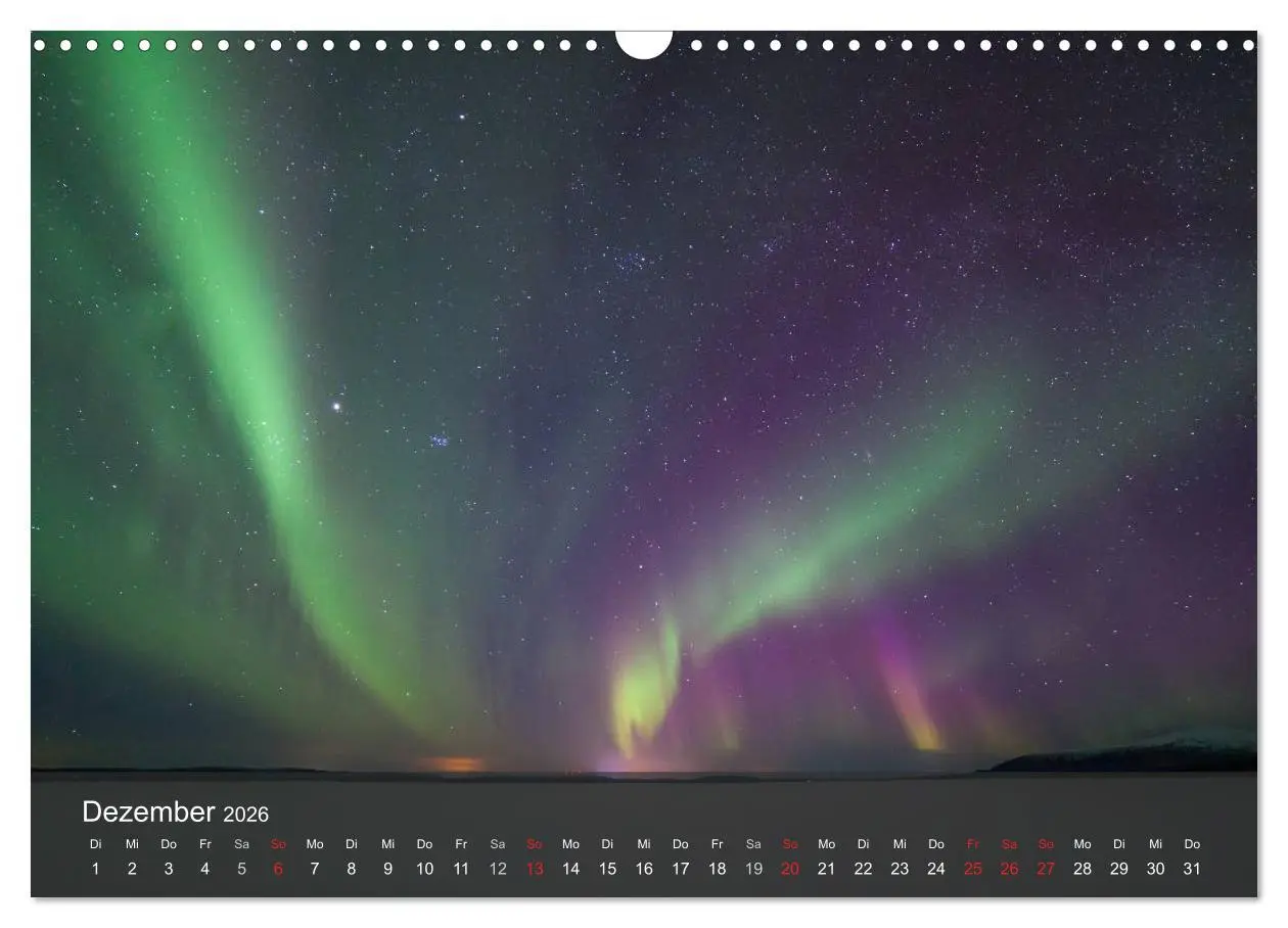 Bild: 9783516174557 | Lappland 2026 (Wandkalender 2026 DIN A3 quer), CALVENDO Monatskalender