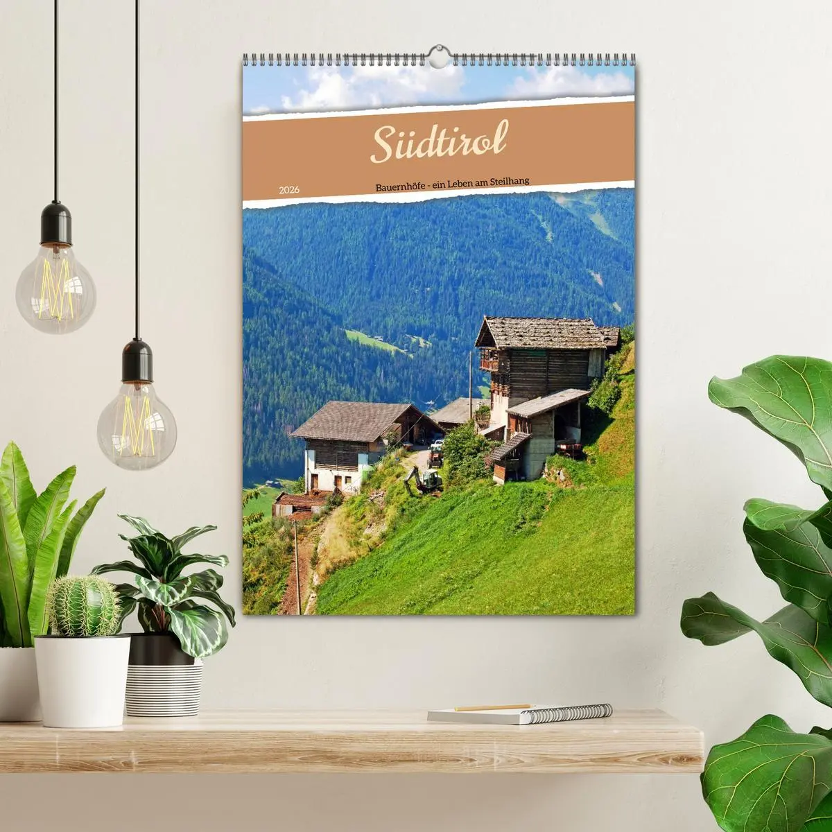 Bild: 9783516624557 | Südtirol - Bauernhöfe ein Leben am Steilhang (Wandkalender 2026 DIN...