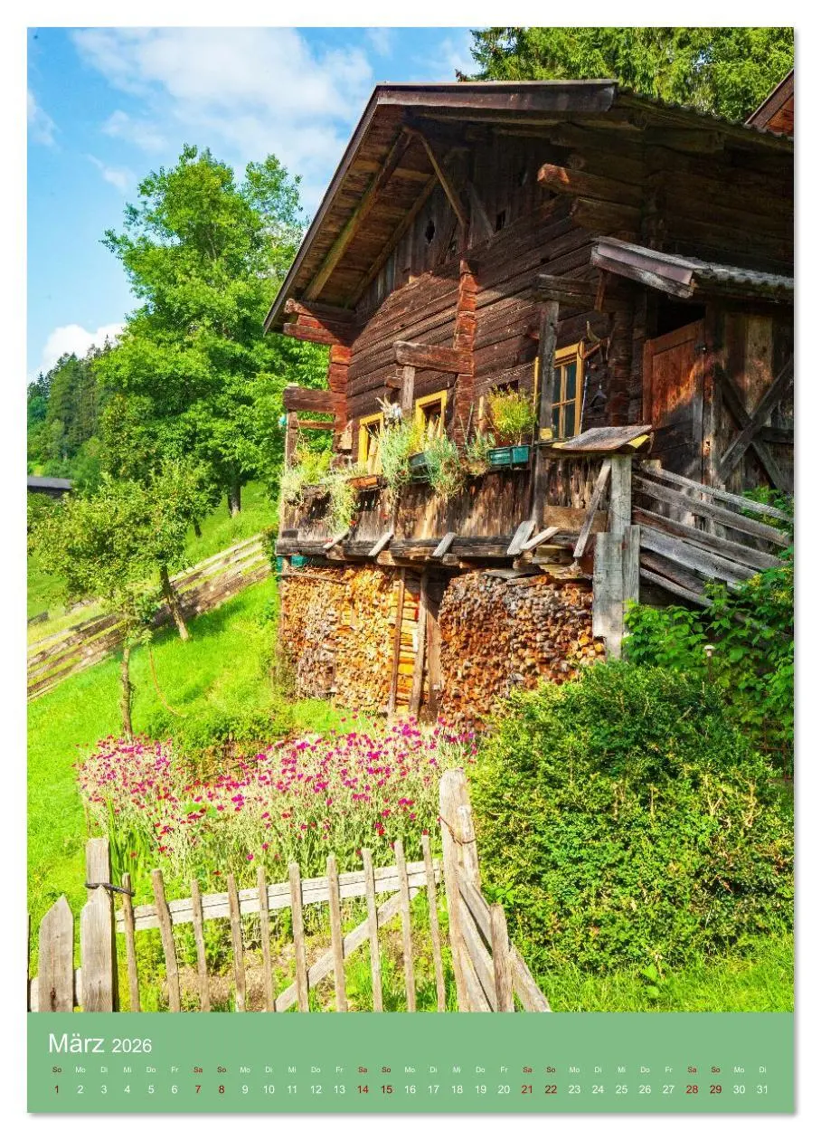 Bild: 9783516624557 | Südtirol - Bauernhöfe ein Leben am Steilhang (Wandkalender 2026 DIN...