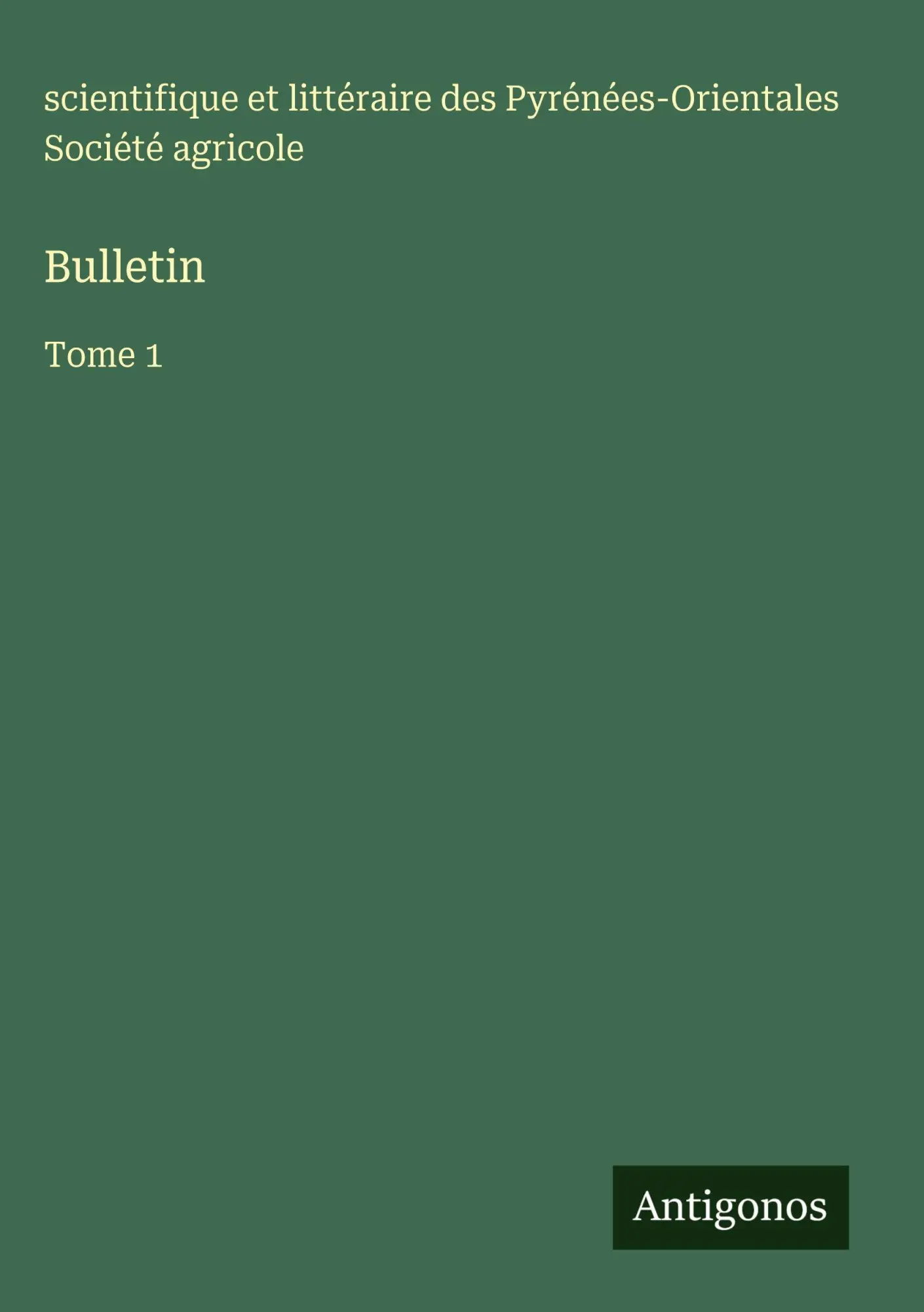 Bulletin