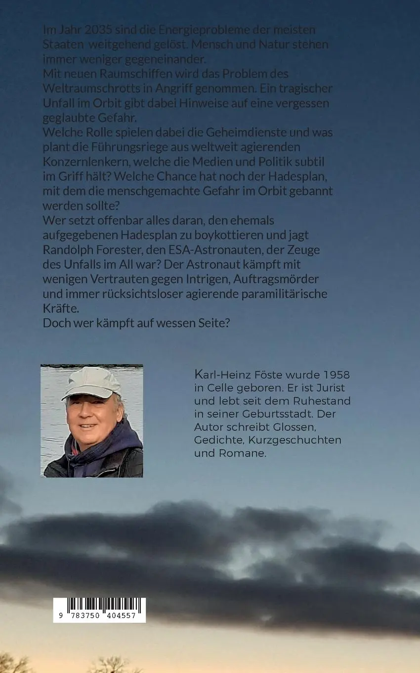 Rückseite: 9783750404557 | Der Hadesplan | Karl-Heinz Föste | Taschenbuch | Paperback | 502 S.