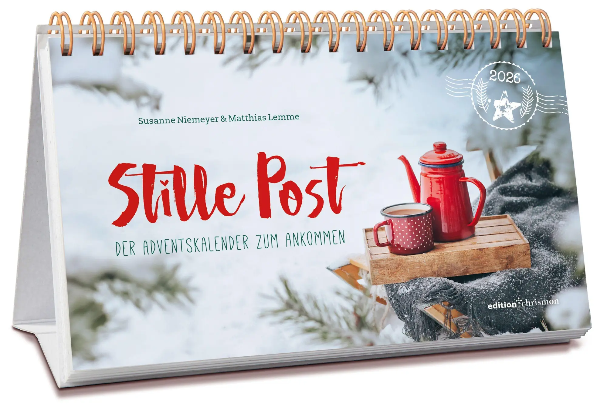 Cover: 9783960384557 | Stille Post 2026 | Der Adventskalender zum Ankommen | Lemme (u. a.)