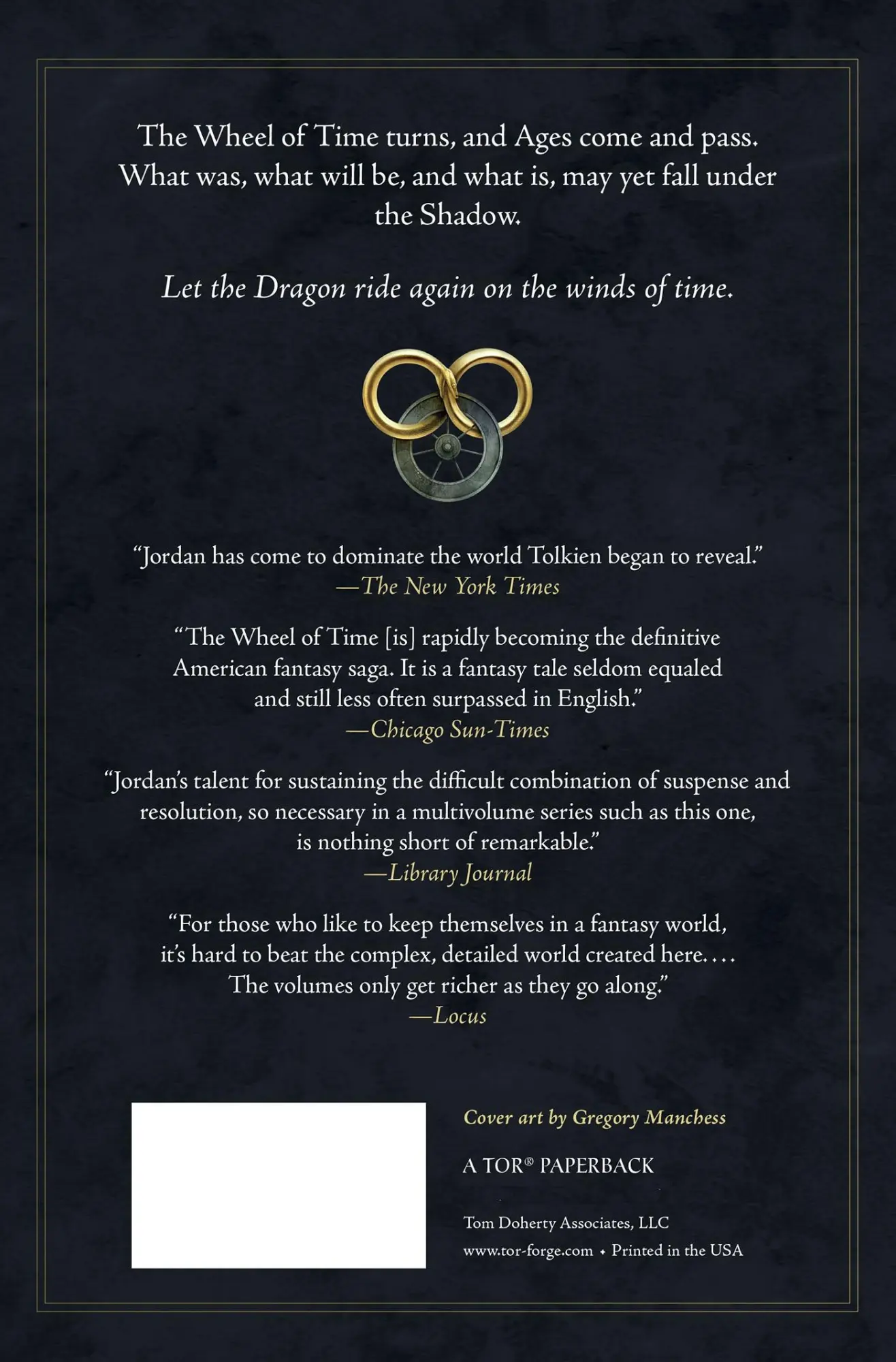Rückseite: 9780765334657 | Lord of Chaos | Robert Jordan | Taschenbuch | Kartoniert / Broschiert
