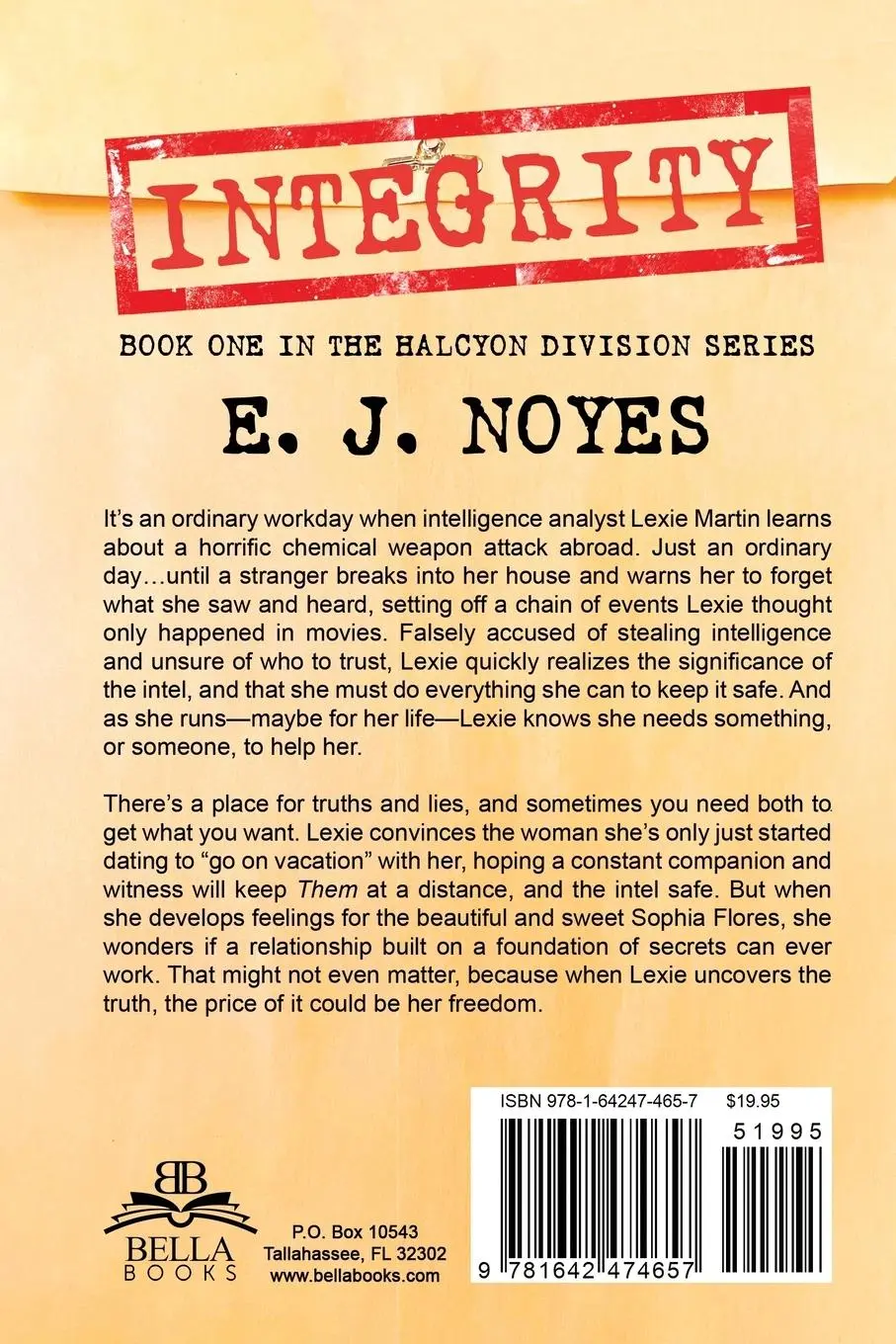Rückseite: 9781642474657 | Integrity | E J Noyes | Taschenbuch | Kartoniert / Broschiert | 2023