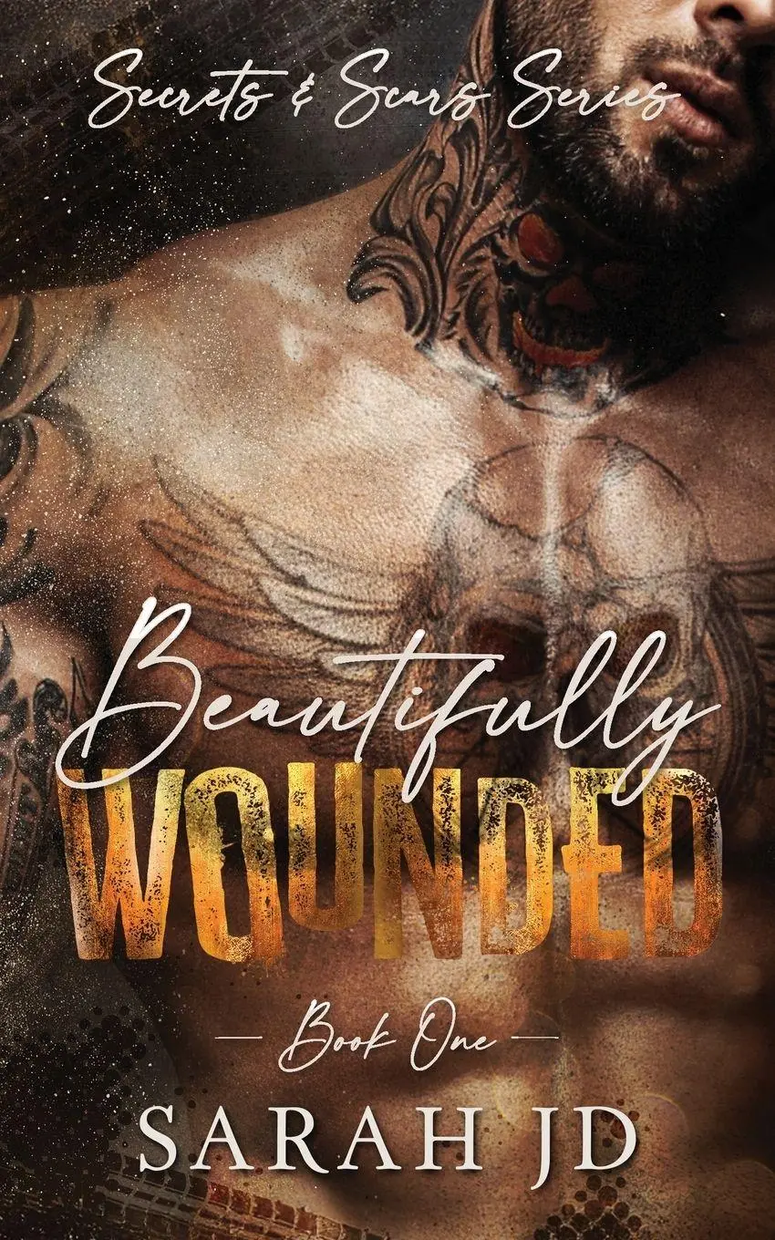 Cover: 9781763704657 | Beautifully Wounded | A Dark MC Age Gap Romance | Sarah Jd | Buch
