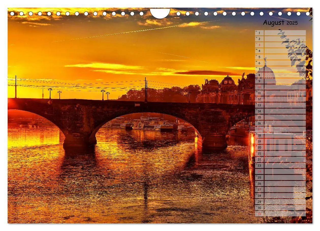 Bild: 9783435744657 | Dresden 2025 / Geburtstagskalender (Wandkalender 2025 DIN A4 quer),...