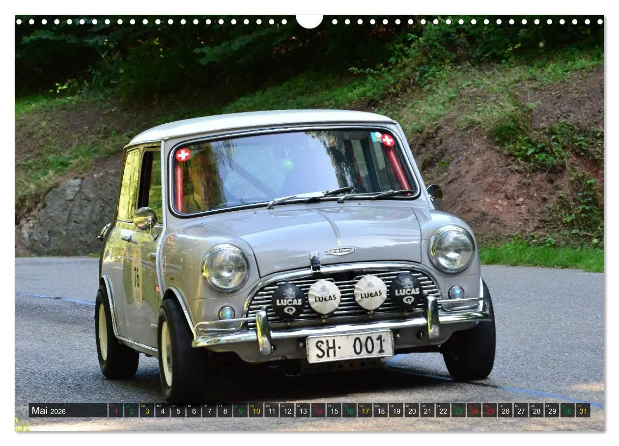 Bild: 9783457764657 | OLDTIMER BERGRENNEN - Kleine Flitzer (Wandkalender 2026 DIN A3...