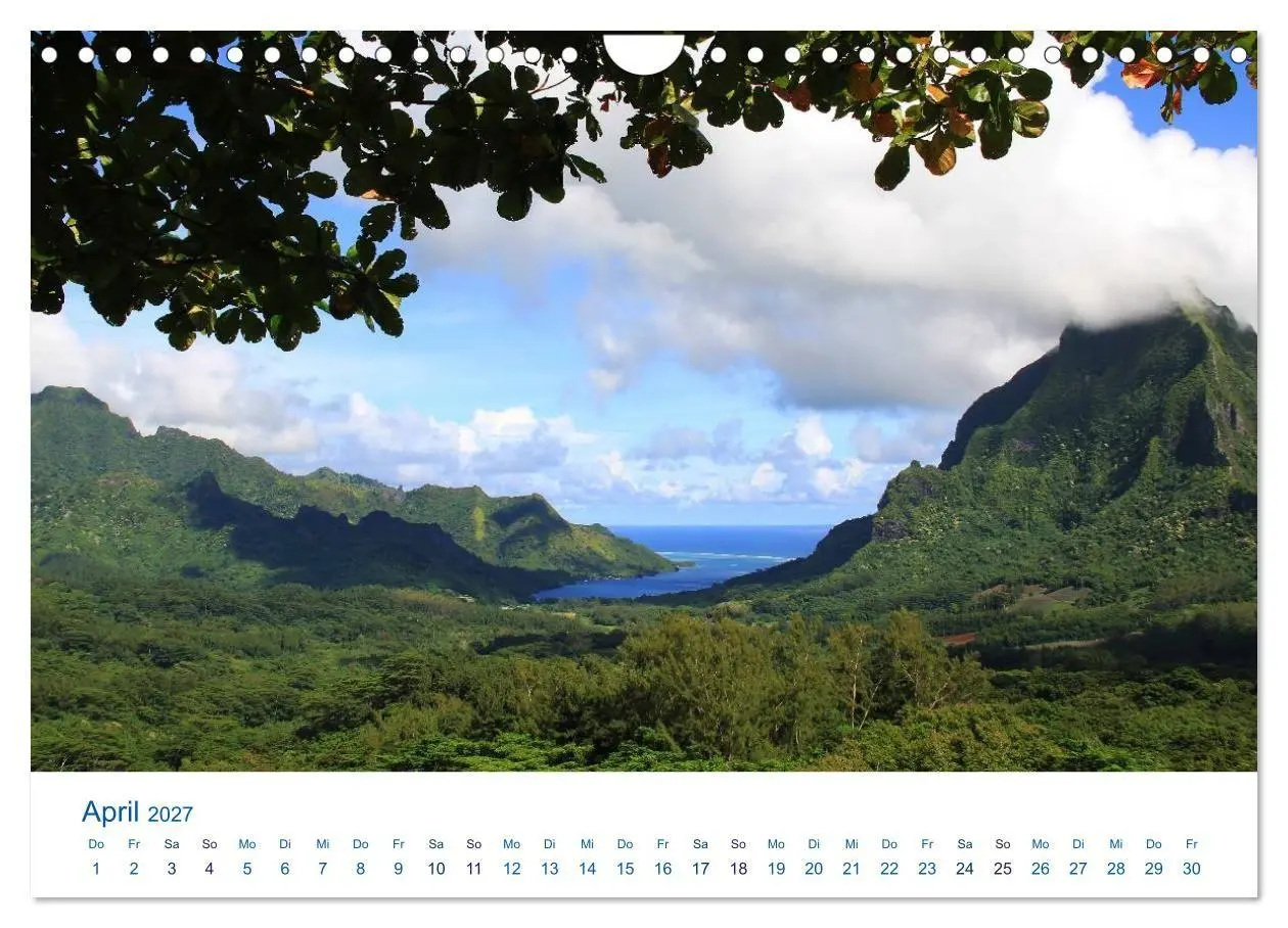 Bild: 9783569944657 | Südsee-Insel Mo'orea (Wandkalender 2027 DIN A4 quer), CALVENDO...