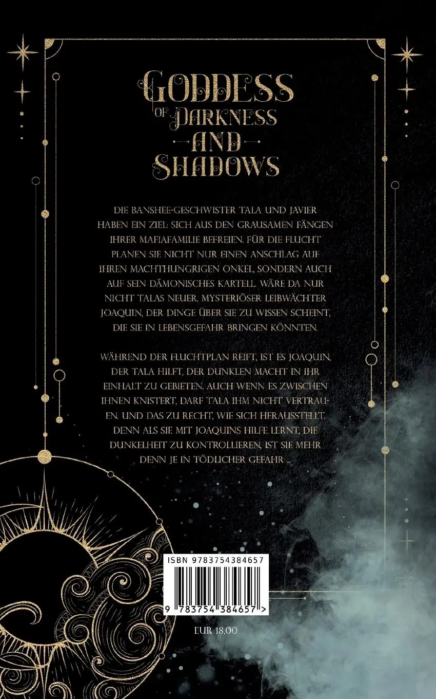 Rückseite: 9783754384657 | Goddess of Darkness and Shadows | Mara Schreiber | Taschenbuch | 2022