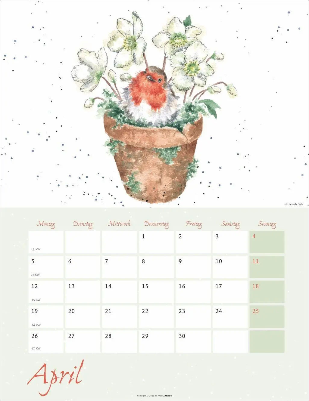 Bild: 9783839904657 | Country Life Kalender 2027 | Hannah Dale | Kalender | 14 S. | Deutsch