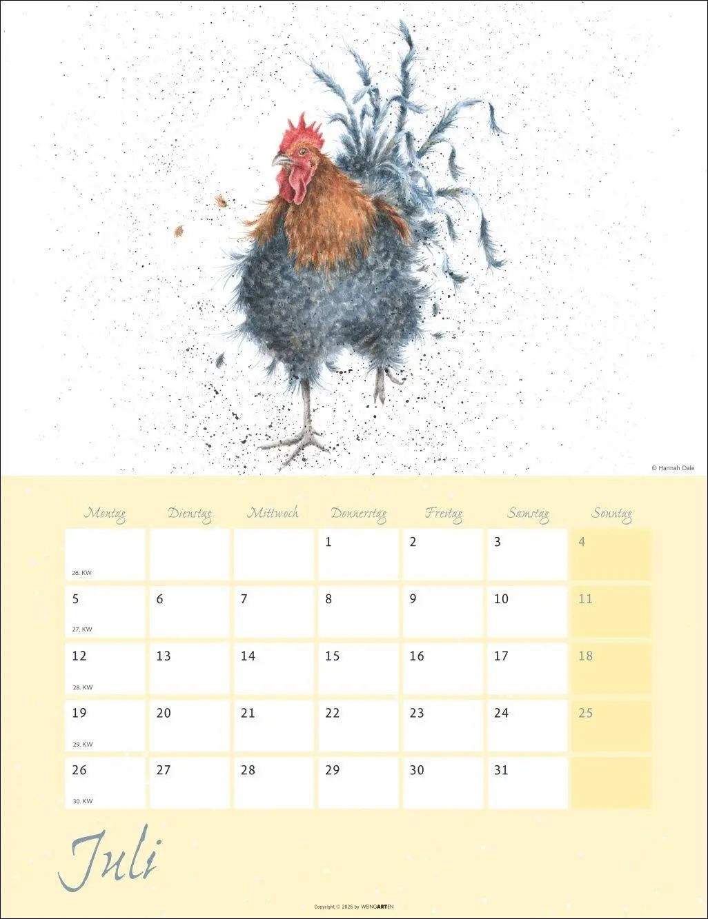Bild: 9783839904657 | Country Life Kalender 2027 | Hannah Dale | Kalender | 14 S. | Deutsch