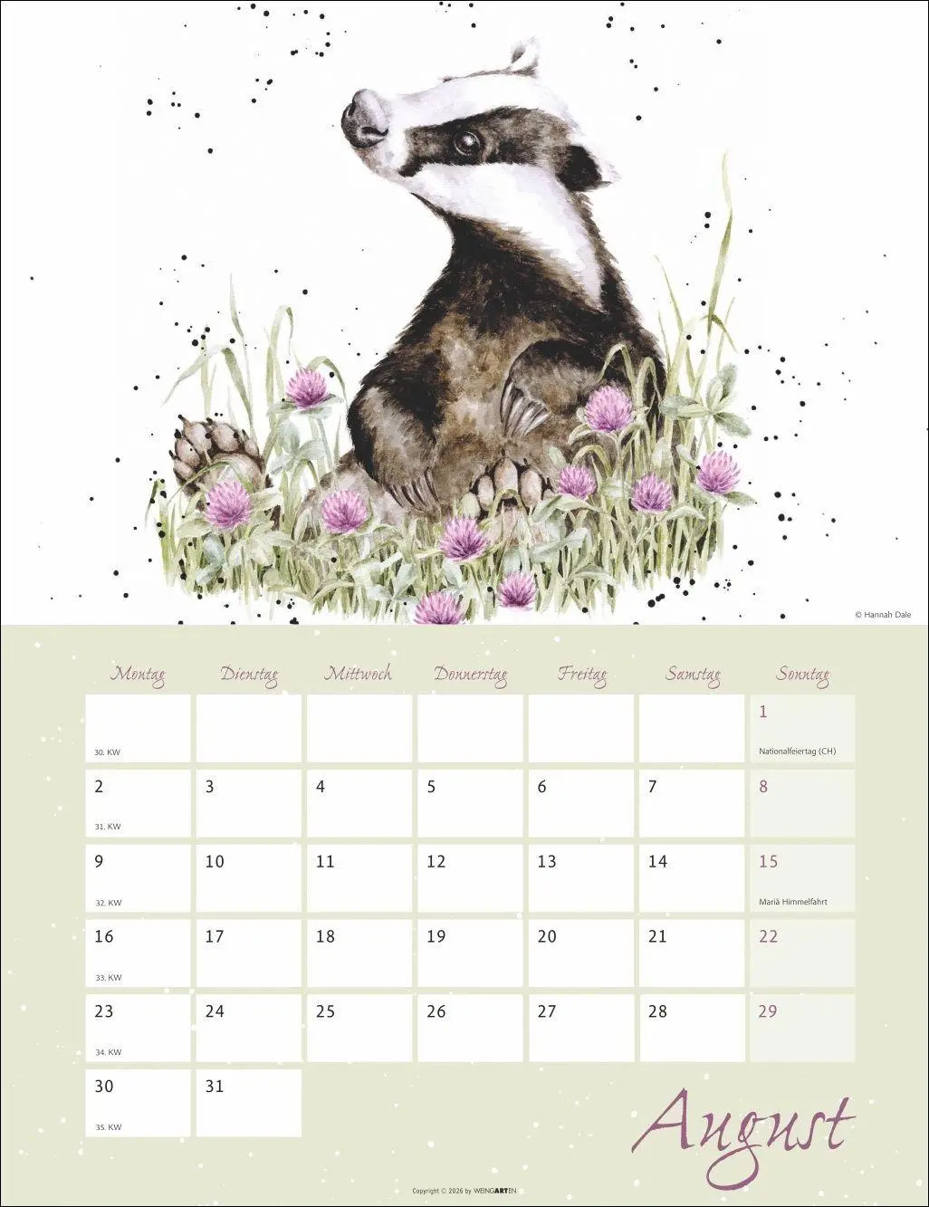 Bild: 9783839904657 | Country Life Kalender 2027 | Hannah Dale | Kalender | 14 S. | Deutsch
