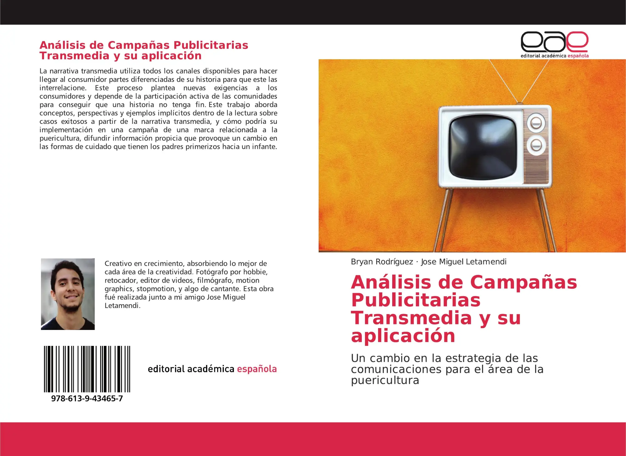 Cover: 9786139434657 | Análisis de Campañas Publicitarias Transmedia y su aplicación | Buch