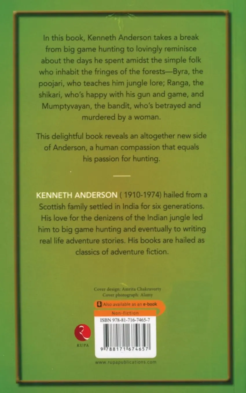 Rückseite: 9788171674657 | JUNGLES LONG AGO | Kenneth Anderson | Taschenbuch | Englisch | 2013
