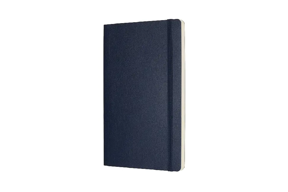 Bild: 8055002854757 | Moleskine Notizbuch Large/A5, Blanko, Soft Cover, Saphir | Moleskine