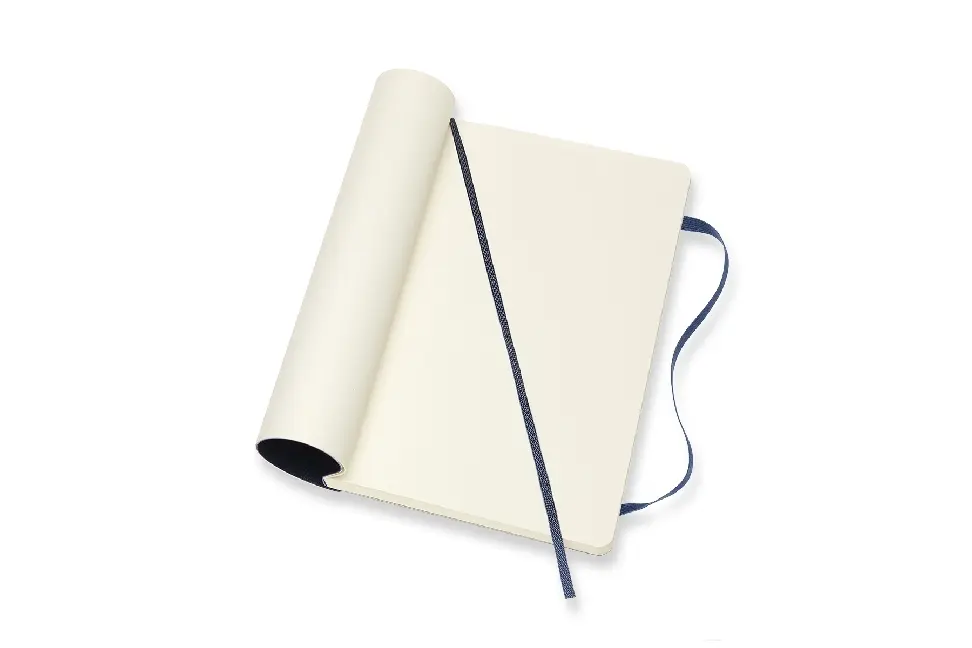 Bild: 8055002854757 | Moleskine Notizbuch Large/A5, Blanko, Soft Cover, Saphir | Moleskine