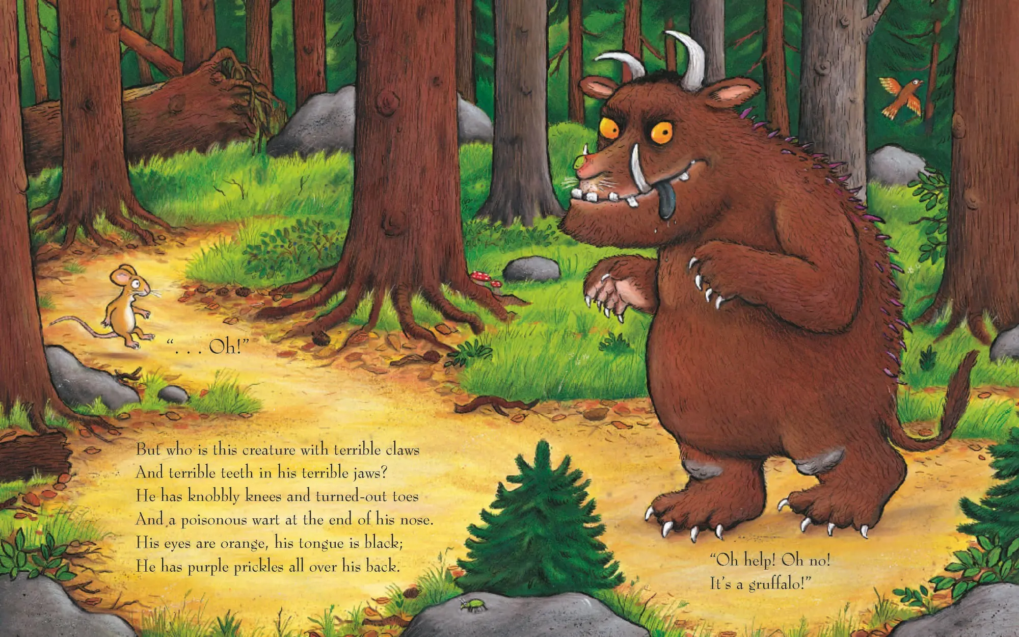 Bild: 9781509804757 | The Gruffalo | Julia Donaldson | Taschenbuch | Der Grüffelo | 32 S.