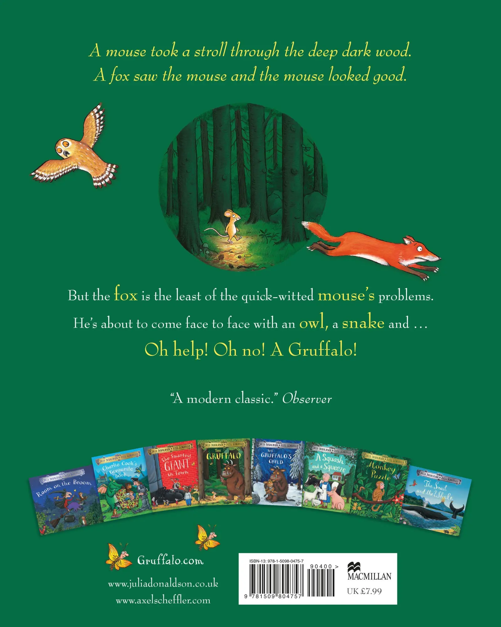 Bild: 9781509804757 | The Gruffalo | Julia Donaldson | Taschenbuch | Der Grüffelo | 32 S.