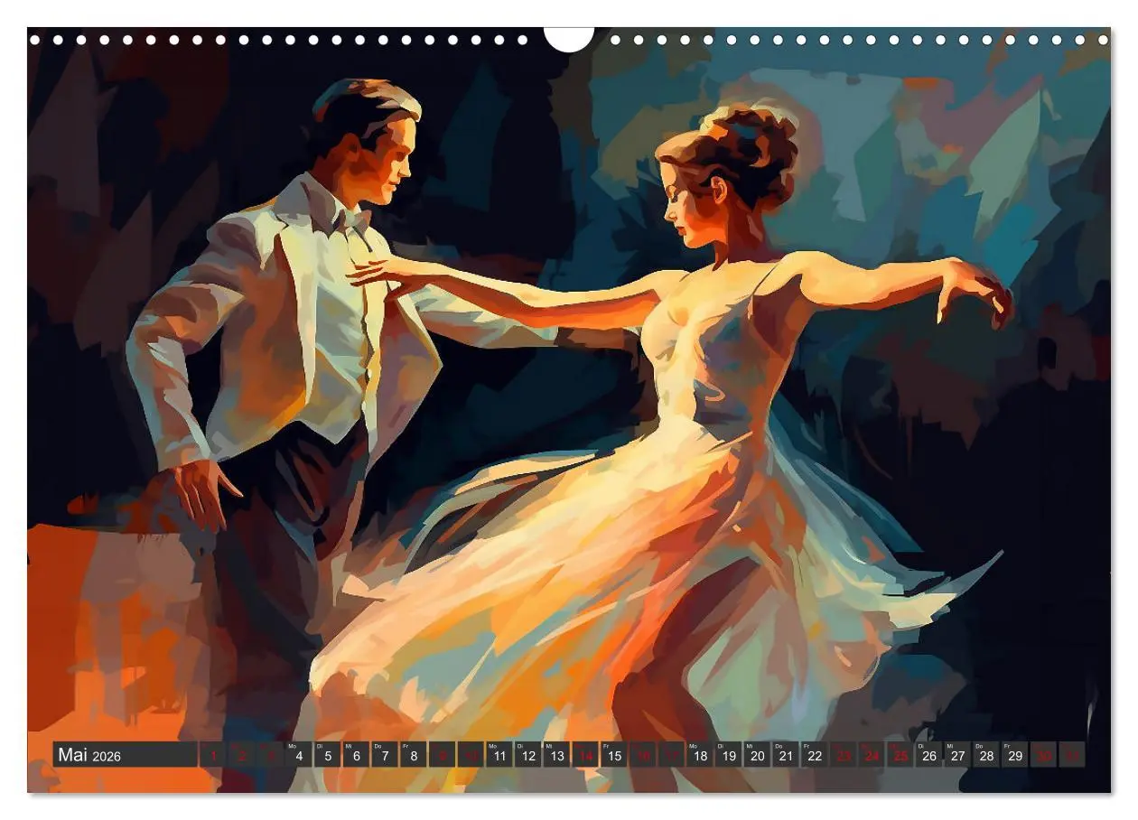 Bild: 9783457514757 | Tanz Leidenschaft in Bewegung (Wandkalender 2026 DIN A3 quer),...