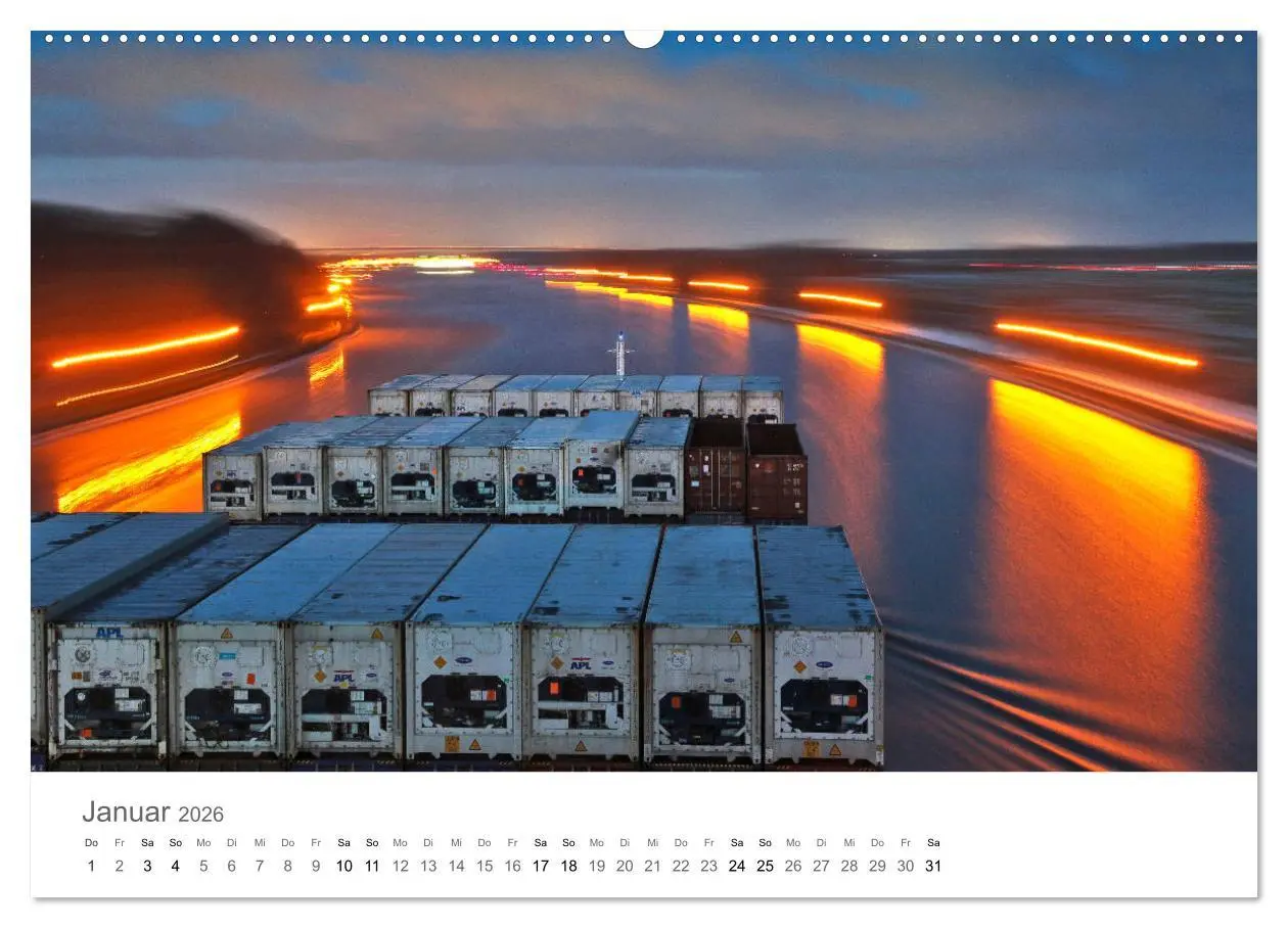 Bild: 9783457824757 | Faszination Schifffahrt - Schiffspassagen (Wandkalender 2026 DIN A2...