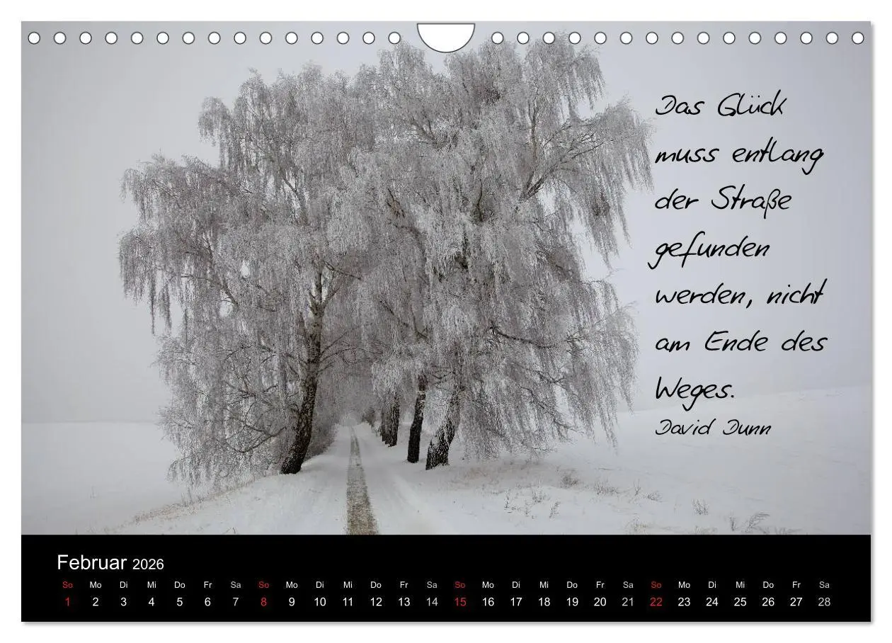 Bild: 9783516154757 | Poetische Wege (Wandkalender 2026 DIN A4 quer), CALVENDO...