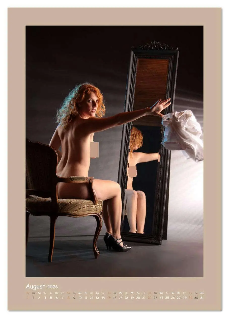 Bild: 9783516394757 | Nackt im Spiegel (Wandkalender 2026 DIN A4 hoch), CALVENDO...