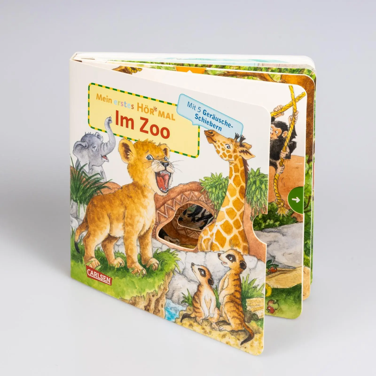Bild: 9783551254757 | Mein erstes Hör mal (Soundbuch ab 1 Jahr): Im Zoo | Kyrima Trapp
