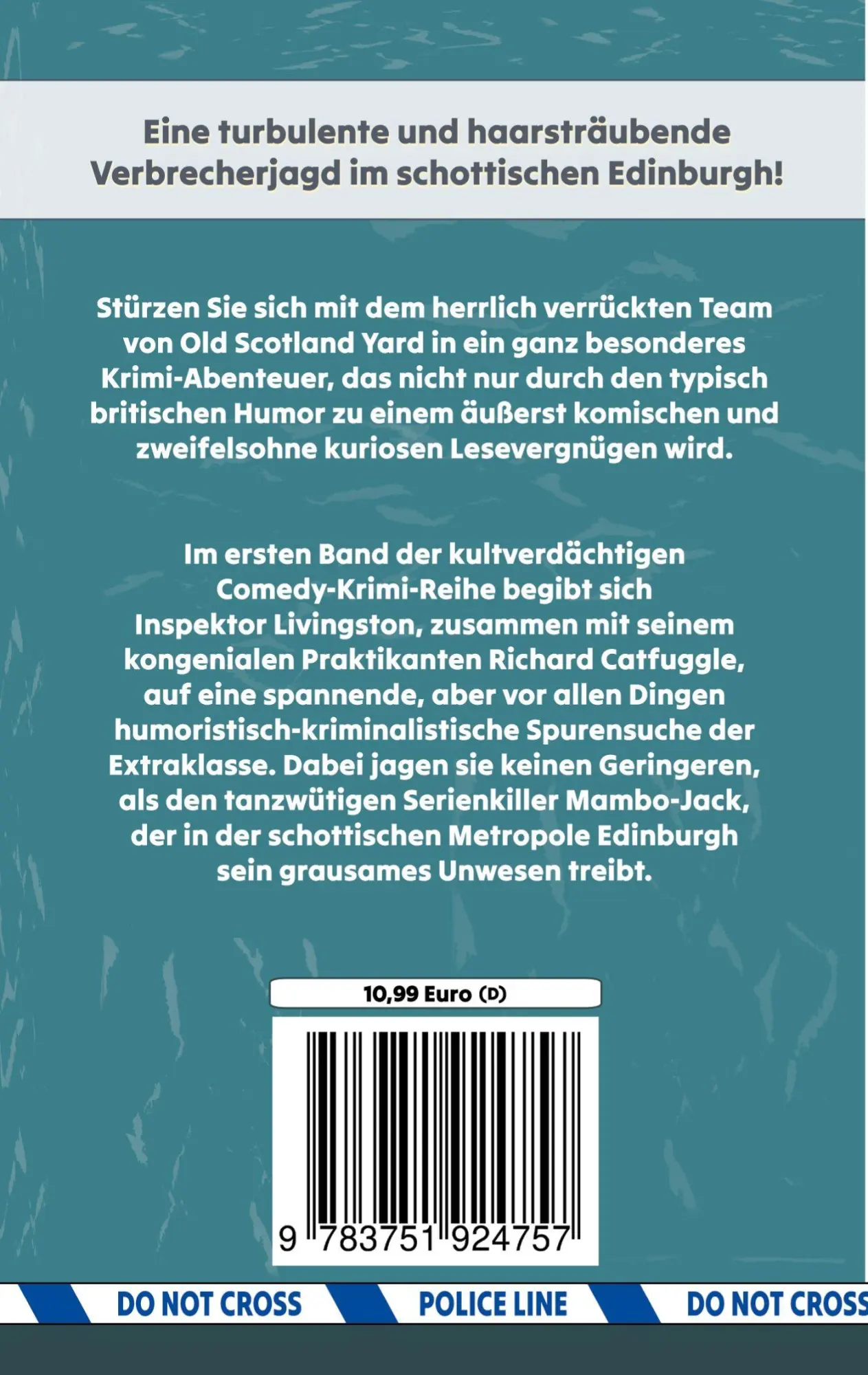 Rückseite: 9783751924757 | Inspektor Livingston jagt Mambo-Jack | Jarod McMurran | Taschenbuch